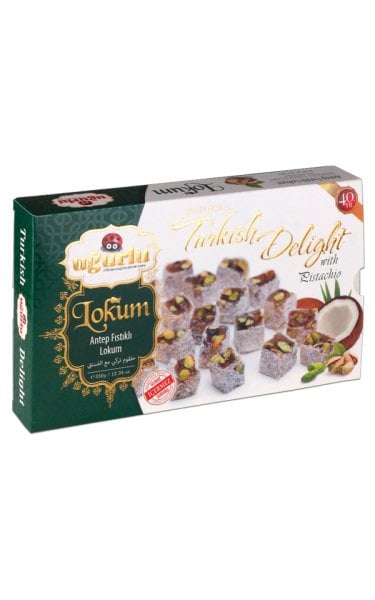 Hindistan Cevizli Fıstıklı Lokum